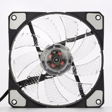 120mm Ultra Silent PC Case Fan | 15 LED's, 12V With Quiet Rubber Molex Connector