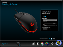 Logitech G102 IC PRODIGY Gaming Mouse | 8,000DPI, 16.8M Color LED Customizing, 6 Buttons, Optical Tracking