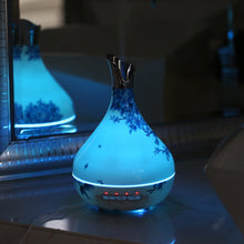 Porcelain Essential Oil Diffuser | 300ml, 7 Color LED