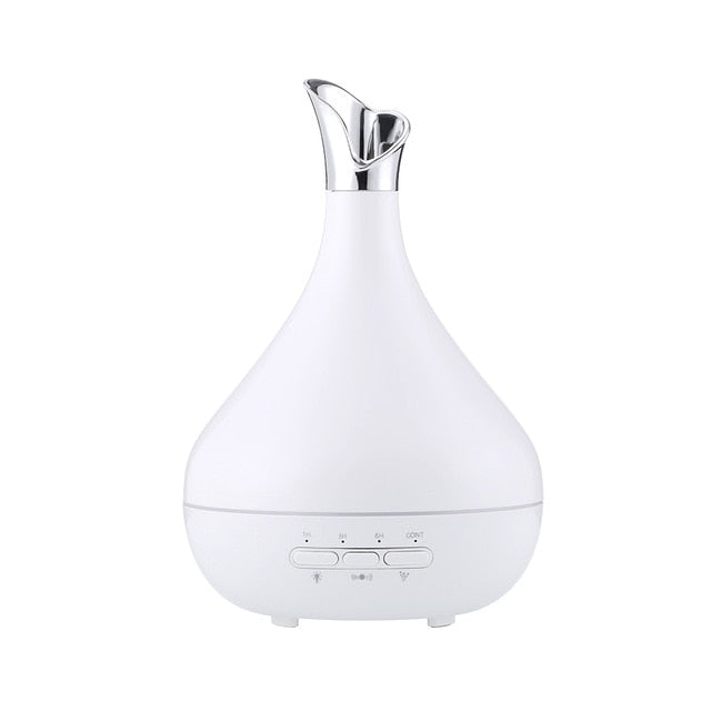 Porcelain Essential Oil Diffuser | 300ml, 7 Color LED