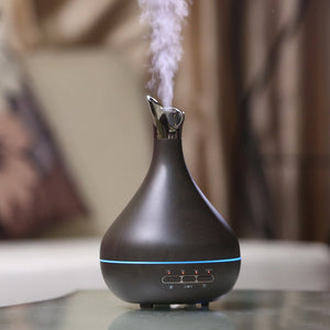 Porcelain Essential Oil Diffuser | 300ml, 7 Color LED