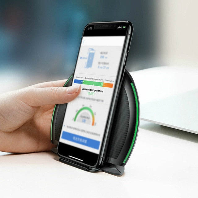 Baseus Collapsible Qi Wireless Fast Charger | iPhone 8/X, Samsung S9/S9+/S8, Huawei Xiaomi