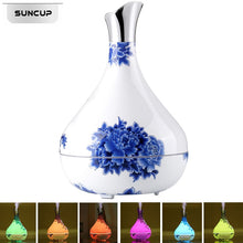 Porcelain Essential Oil Diffuser | 300ml, 7 Color LED