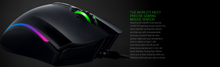 Razer Mamba Tournament Edition Gaming Mouse | 16000 DPI, Professional Grade Chroma, Ergonomic, USB Wired