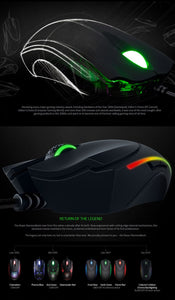 Razer Diamondback Wired Gaming Mouse | 6000 DPI, Ambidextrous