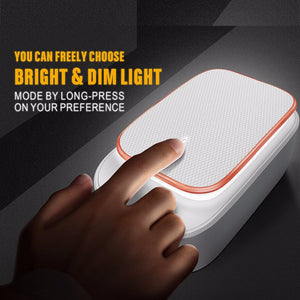 Travel Wall Charger 5V 3-Port LED Night Lamp