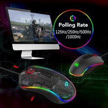 Redragon COBRA M711 Chroma 10000 DPI Wired Gaming Mouse | 16.8 Million RGB Color, Backlit 7 Programmable Buttons, Optical Tracking
