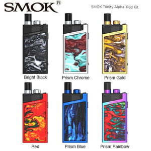 SMOK Trinity Alpha Pod Vape Kit 1000mAh Battery &2ml/2.8ml Cartridge & Nord Coil Pod System