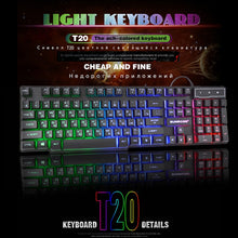 SUNROSE Backlit USB Keyboard | 3 Color LED