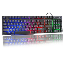 SUNROSE Backlit USB Keyboard | 3 Color LED