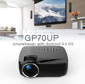 1200 Lumens Portable Projector Home Theater Airplay Wifi Bluetooth Android - Tech Haul