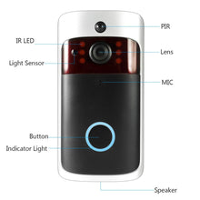 Smart Wireless WiFi Security DoorBell | Recording, Night Vision