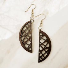 Crescent Wood Earrings - Tech Haul