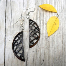 Crescent Wood Earrings - Tech Haul