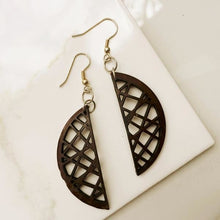 Crescent Wood Earrings - Tech Haul
