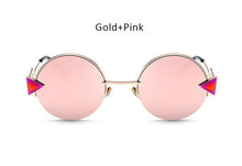 Steampunk Round Mirror Sunglasses - Tech Haul