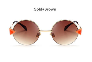 Steampunk Round Mirror Sunglasses - Tech Haul