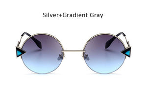 Steampunk Round Mirror Sunglasses - Tech Haul