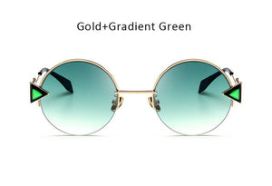 Steampunk Round Mirror Sunglasses - Tech Haul
