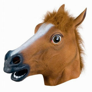 Halloween Horse Head - Funky Latex Mask - Tech Haul