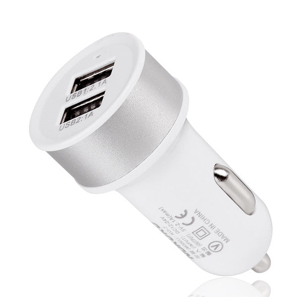 FORNORM Dual USB Car Charger 12V 3.1A Vehicle Charger for iPhone 8 plus ipad Samsung Galaxy S4 S5 Tablet
