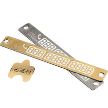 Phone Number Plate Sticker
