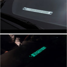 Phone Number Plate Sticker