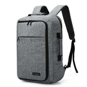 2-in-1 Business Travel Luggage Carrier Laptop Backpack Convertible Briefcase - Tech Haul