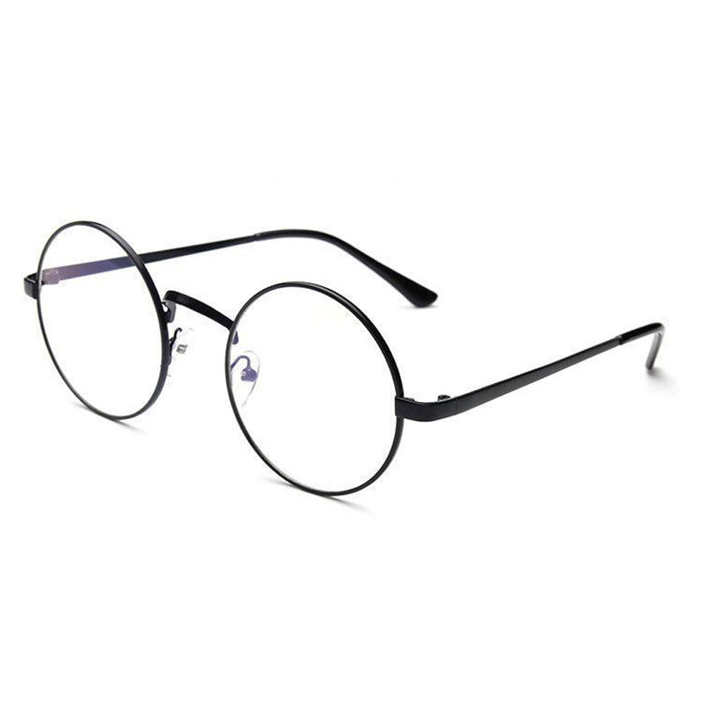 Unisex Classic Metal Frame Mirror Rounded Glasses - Tech Haul