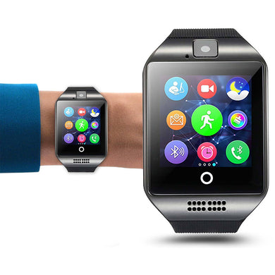 Q18 Bluetooth SmartWatch GSM (Black) - Tech Haul