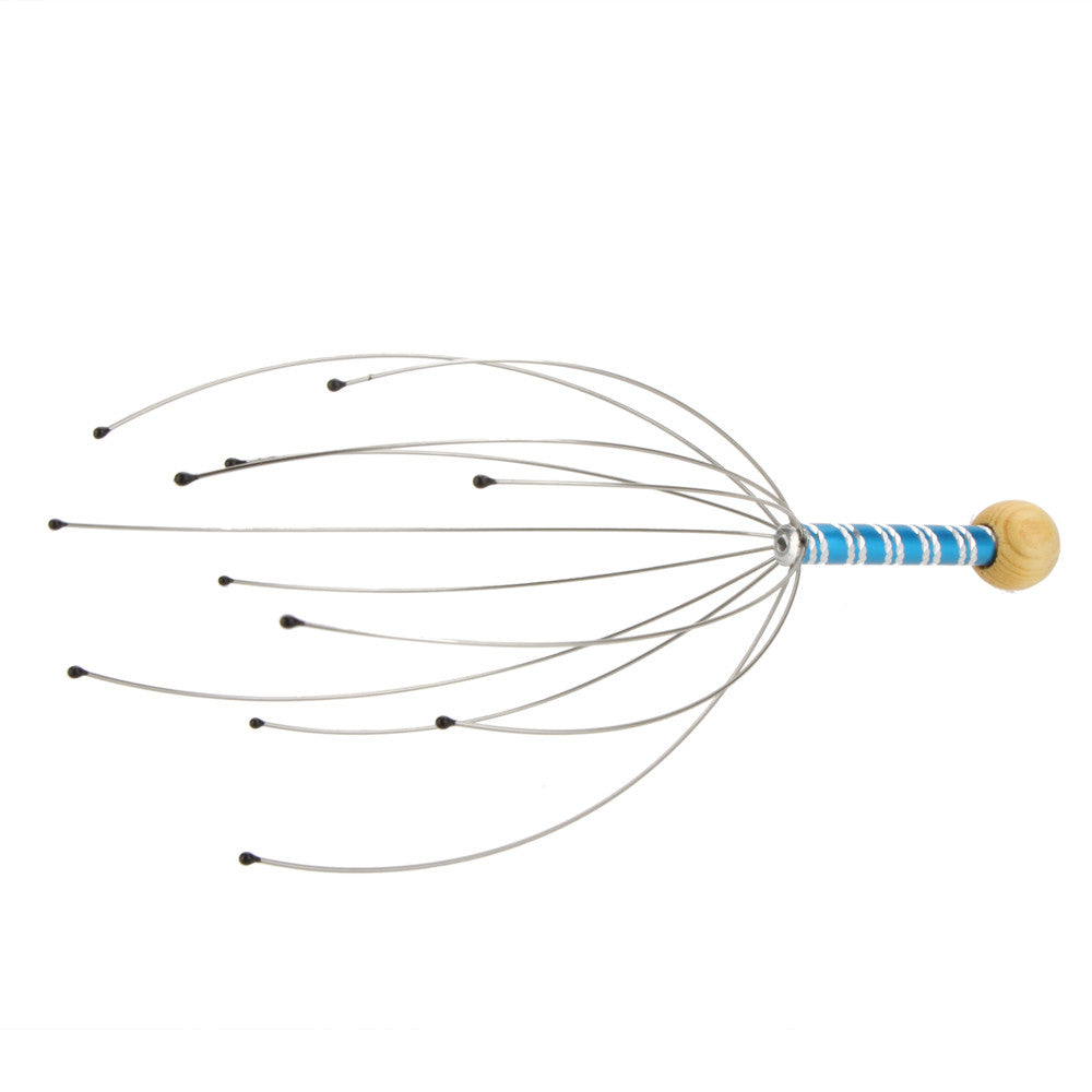 Octopus Scalp Head Massager Scratcher (Random Color)