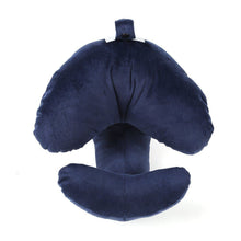 J-Pillow Head Chin and Neck Support with Carry Mesh Bag