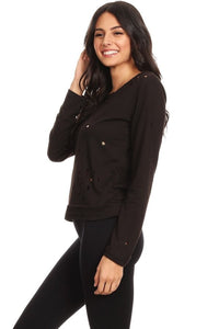 Women stylish cutout sweater